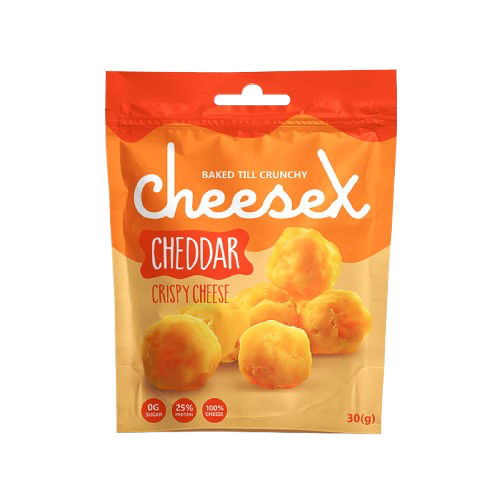 Crispy Cheese CheeseX Cheddar, 30 gr.