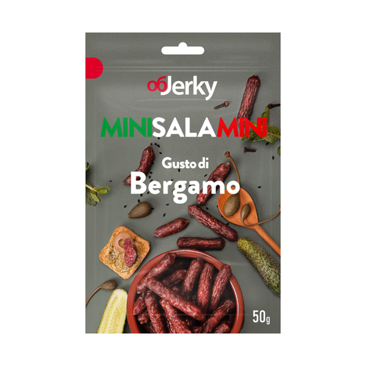 SALAMINI Bergamo (pork\beef), 50 gr.